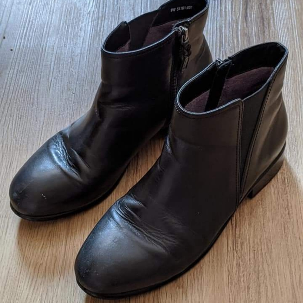 Softwalk Womens Urban Black Ankle Boots
, 9W